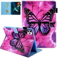 thumbnail image 1 of iPad Pro 11 Case 2020 2nd Generation, Allytech PU Leather TPU Inner Smart Cover Auto Sleep Wake Folio Flip Kickstand Full Protection Case for Apple iPad Pro 11 2nd Gen, Butterfly, 1 of 7