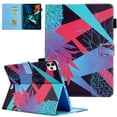 thumbnail image 1 of iPad Pro 11 Case 2020 2nd Generation, Allytech PU Leather TPU Inner Smart Cover Auto Sleep Wake Folio Flip Kickstand Full Protection Case for Apple iPad Pro 11 2nd Gen, Pineapple, 1 of 7