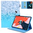 thumbnail image 1 of iPad Pro 11 Case 2020 2nd Generation, Allytech PU Leather TPU Inner Smart Cover Auto Sleep Wake Folio Flip Kickstand Full Protection Case for Apple iPad Pro 11 2nd Gen, Blue Sand, 1 of 7