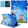 thumbnail image 1 of iPad Pro 11 Case 2020 2nd Generation, Allytech PU Leather TPU Inner Smart Cover Auto Sleep Wake Folio Flip Kickstand Full Protection Case for Apple iPad Pro 11 2nd Gen, Elephant, 1 of 7