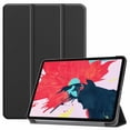 thumbnail image 1 of iPad Pro 11 Case 2020, Allytech PU Leather Slim Fit Folio Flip Trifold Kickstand Smart Cover with Auto Sleep Wake Apple Pencil Charging Full Protective Case Cover for Apple iPad Pro 11" 2020,Black, 1 of 7