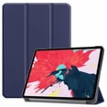 thumbnail image 1 of iPad Pro 11 Case 2020, Allytech PU Leather Slim Fit Folio Flip Trifold Kickstand Smart Cover with Auto Sleep Wake Apple Pencil Charging Full Protective Case Cover for Apple iPad Pro 11" 2020,Darkblue, 1 of 7
