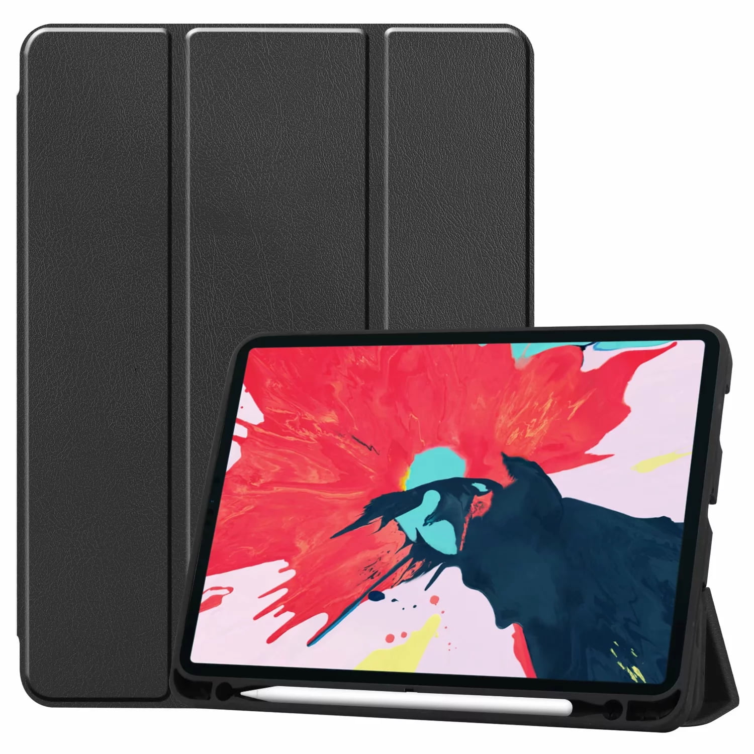 iPad Pro 11 Case 2020 Build in Pencil Holder, Allytech Slim