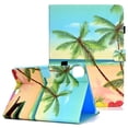 thumbnail image 1 of iPad Pro 11 Case (2020 Released, 2nd Generation), Allytech PU Leather Slim Fit Drop Protection Auto Sleep Wake Kickstand Folio Cards Holder Wallet Case Cover for Apple iPad Pro 11 2020,Beach, 1 of 6