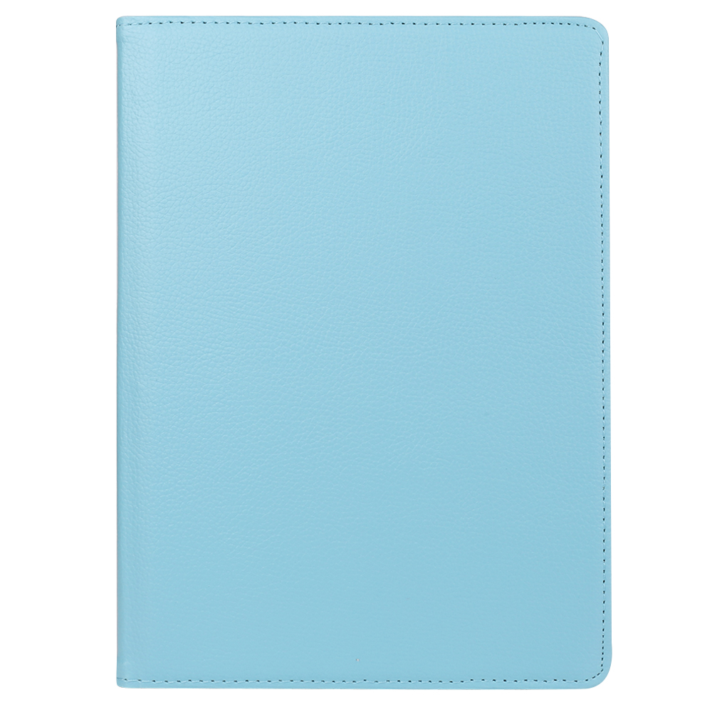 iPad Pro 11" Case - Vegan Leather Portfolio Case For Apple iPad Pro 2018 With Folding Auto Sleep / Wake Cover And Built-In Multi-Angle Stand (Aqua)