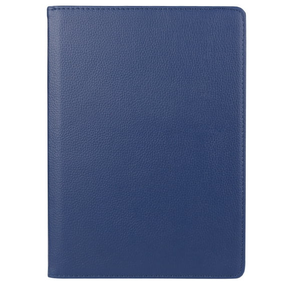 iPad Pro 11" Case - Vegan Leather Portfolio Case For Apple iPad Pro 2018 With Folding Auto Sleep / Wake Cover And Built-In Multi-Angle Stand (Blue)