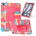 thumbnail image 1 of for iPad Pro 11 Inch 5th Generation 2024 Tablet Case, Silicone Hard Back Kids Friendly Cover Built in Stand Shockproof Heavy Duty Protection for iPad Pro 11 2024 - Camouflage Rose, 1 of 5