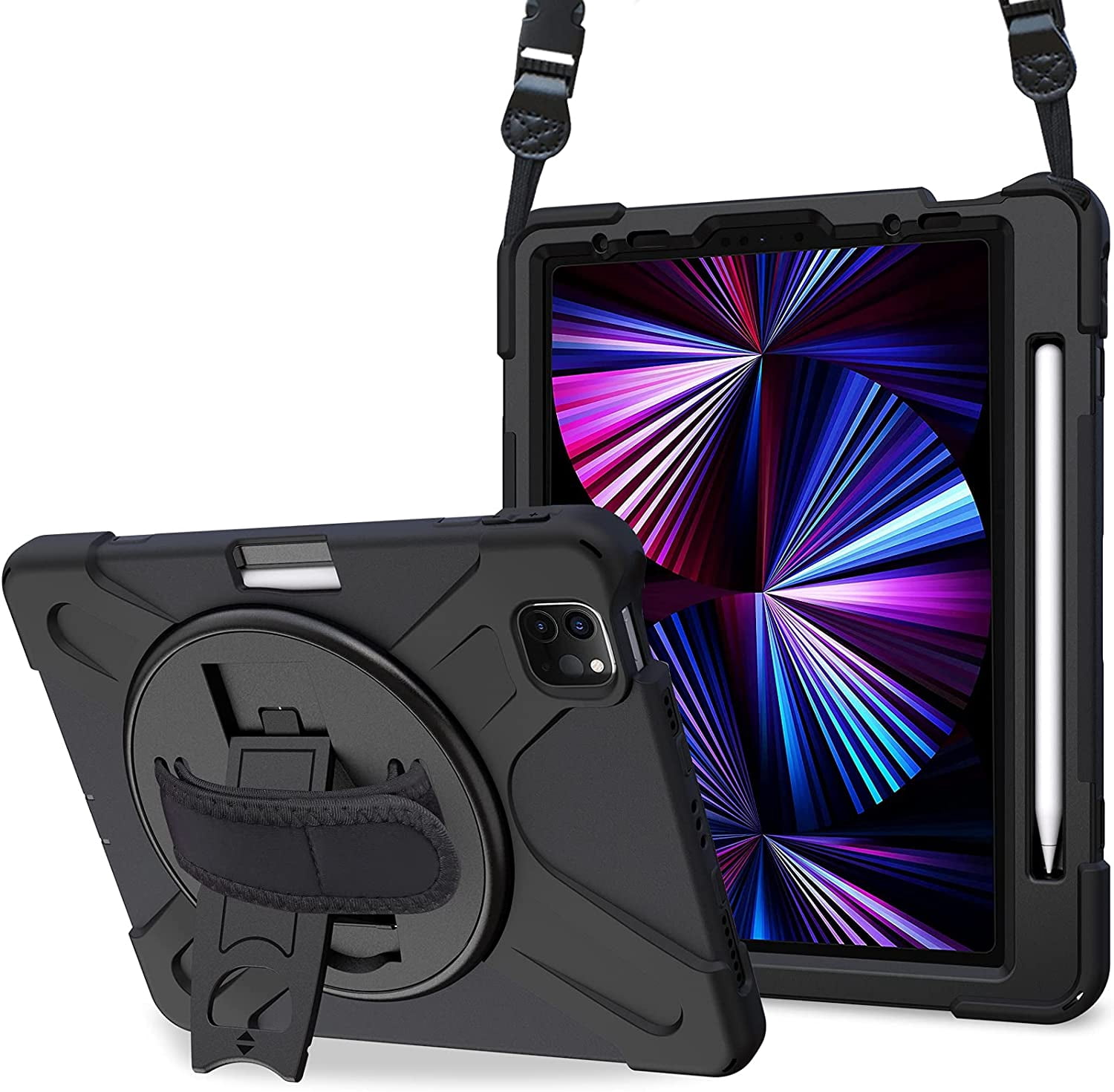 iPad Pro 11 Inch Case 2021 2020 2018, Shockproof Cover with Hand