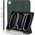 for iPad Pro 11 Inch Case M4 2024 (5th Generation) with Pencil Holder