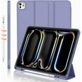 for iPad Pro 11 Inch Case M4 2024 (5th Generation) with Pencil Holder