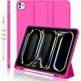 for iPad Pro 11 Inch Case M4 2024 (5th Generation) with Pencil Holder