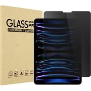 iPad Pro 11 Inch Privacy Screen Protector 2022 2021 2020 2018, Anti-Spy Tempered Glass Screen Film Guard for Apple iPad Pro 11" 4th 3rd 2nd 1st Generation