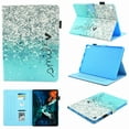 thumbnail image 1 of iPad Pro 11 inch 2018 Case, Allytech [Not Supported Apple Pencil Magnetic Attachment] Smart Book Style Stand Protective Case for Apple iPad Pro 11 Inch Tablet (2018), Beautiful Bubble, 1 of 11