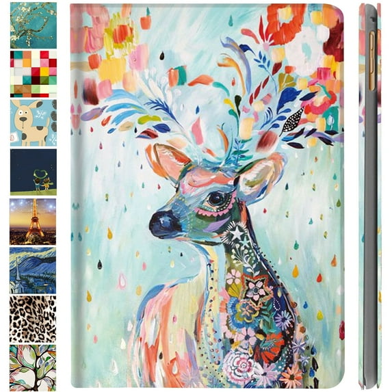 iPad Pro 11 inch 2nd Gen Folio Case A2228 MY232LL/A MY252LL/A A2068 A2230 MXDC2LL/A MXDE2LL/A MXDD2LL/A MXDF2LL/A A2231 MY332LL/A MY342LL/A MXEW2LL/A MXEY2LL/A MXEX2LL/A MXDG2LL/A - Deer Print