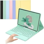 iPad Pro 11 inch 4th 3rd 2nd Generation Keyboard case with trackpad Cute Color Keyboard Ultra-Thin Removable Bluetooth Smart Keyboard Cover