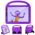 thumbnail image 1 of iPad Pro 11 inch Case 2020 for Kids, Dteck Kids Case for Apple New iPad Pro 11" 2020 Latest Model (2nd Generation), EVA Foam Lightweight Shockproof Handle Kickstand Protecitve Shell Cover, Purple, 1 of 8