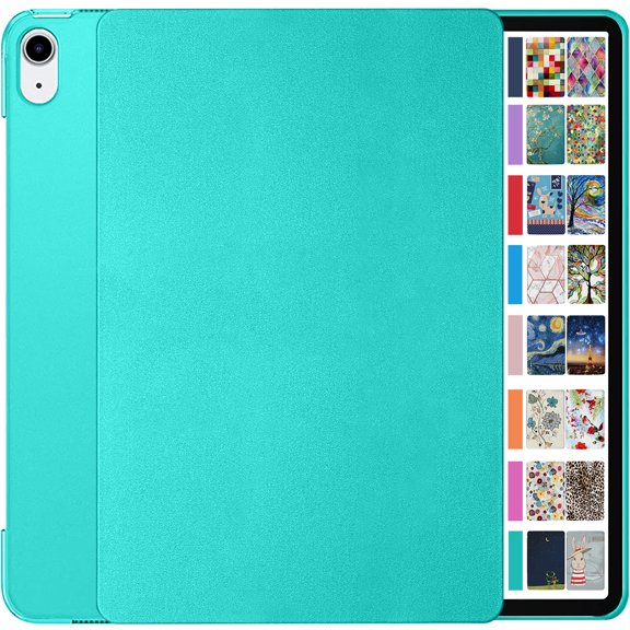 iPad Pro 12.9 3rd Gen 2018 Transparent Back Case A1876 MTEL2LL/A MTEM2LL/A A2014 MTFN2LL/A MTFL2LL/A MTFP2LL/A MTFQ2LL/A A1983 MTHN2LL/A MTHU2LL/A MTJA2LL/A MTJ02LL/A MTJH2LL/A MTJN2LL/A - Green