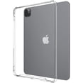 thumbnail image 1 of iPad Pro 12.9" 4th Generation Case Clear, Allytech Soft TPU Transparent Clear Back Cover Shockproof Drop Protection Ultra Slim Gel Bumper Scratch Resistant Case Cover for Apple iPad Pro 12.9 2020, 1 of 1