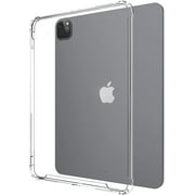 iPad Pro 12.9" 4th Generation Case Clear, Allytech Soft TPU Transparent Clear Back Cover Shockproof Drop Protection Ultra Slim Gel Bumper Scratch Resistant Case Cover for Apple iPad Pro 12.9 2020