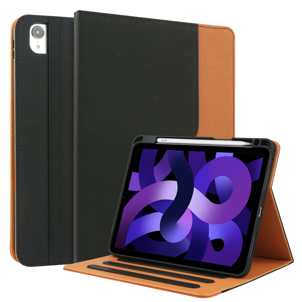 iPad Pro 12.9 Case (2022-2018), 6th-3rd Gen, Pencil Holder, Folio