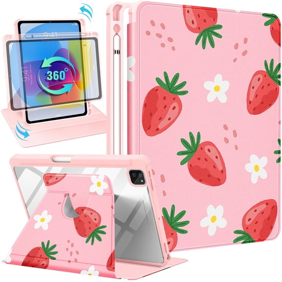 iPad Pro 12.9 Case Folio Cover with Pencil Holder iPad Pro 12.9 Inch Cases