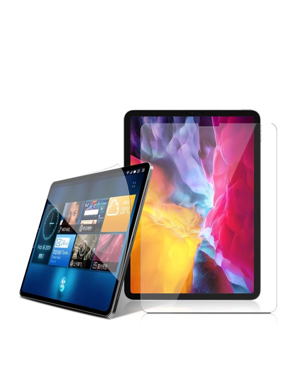 For iPad Pro 12.9 PaperFeel Screen Protector (2020/2018/2017/2015) , Soatuto iPad 12.9 Inch Screen Protector Paper Matte Pet Film For Drawing High Touch Sensitivity No Fit ApplePencil / Face ID