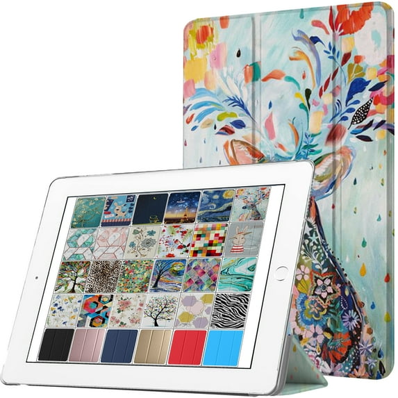iPad Pro 12.9 inch 2 Gen 2017 Cover A1670 MQDC2LL/A MQDD2LL/A MQDA2LL/A A1671 MP6H2LL/A MP6J2LL/A MP6G2LL/A MPL02LL/A MPL12LL/A MPKY2LL/A A1821 MQEF2LL/A MQED2LL/A MQEE2LL/A MQEK2LL/A - Deer Print