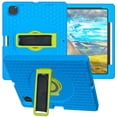 thumbnail image 1 of for iPad Pro 12.9 inch 2022/2021/2020/2018 Kids Case with 360 Rotating Kickstand Hand Strap, Removable Shoulder Strap, Rugged Shockproof Heavy Duty Protection Case for iPad Pro 12.9, Blue, 1 of 8