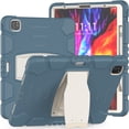 thumbnail image 1 of iPad Pro 12.9 inch 5th Generation 2021 Case,Dteck Shockproof Rubber Hybrid 3-Layer Protection Heavy Duty Case Kickstand Cover Pen Holder Design for iPad Pro 12.9" 5th Gen 2021,Cornflowerblue, 1 of 6