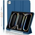 iPad Pro 13 Inch Case M4 (2024) with Pencil Holder, [Support Pencil Pro