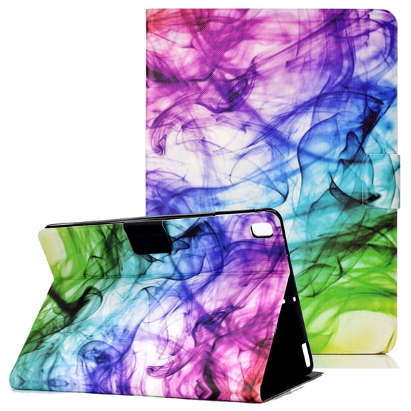 iPad Pro 9.7 Inch Case (2016 Released), Allytech PU Leather Stand Folio Slim Smart Shell Cover Auto Sleep Wake Feature Girls Protective Cards Holder Wallet Case for Apple iPad Pro 9.7, Purple Mist