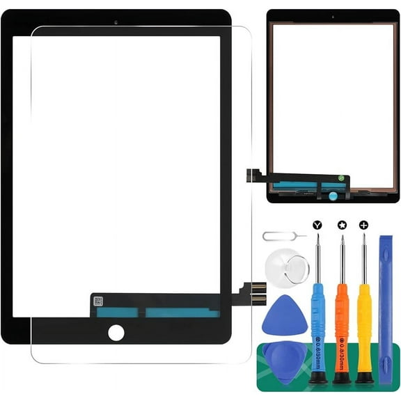 for iPad Pro 9.7 Touch Screen Replacement,Touchscreen (Not LCD!) Touch Digitizer,Glass Repair Parts Kit for iPad Pro 9.7 2016 A1673 A1674 A1675 Black