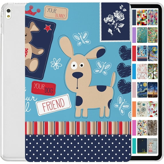 iPad Pro 9.7 inch 2016 Case A1673 MLMP2LL/A MM172LL/A MLMN2LL/A MLMQ2LL/A A1674 A1675 MLMW2LL/A MLMX2LL/A MM192LL/A MLMV2LL/A MLMY2LL/A MLN12LL/A MM1A2LL/A MLPX2LL/A MLPW2LL/A MLPY2LL/A - Puppy Friend