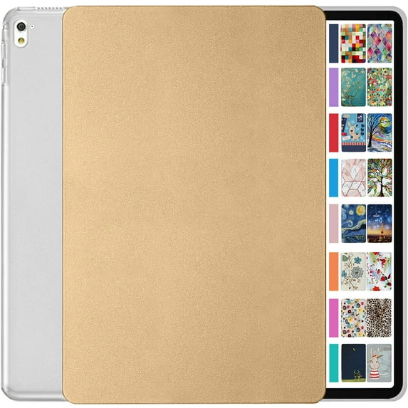 iPad Pro 9.7 inch 2016 Case A1673 MLMP2LL/A MM172LL/A MLMN2LL/A MLMQ2LL/A A1674 A1675 MLMW2LL/A MLMX2LL/A MM192LL/A MLMV2LL/A MLMY2LL/A MLN12LL/A MM1A2LL/A MLPX2LL/A MLPW2LL/A MLPY2LL/A - Gold