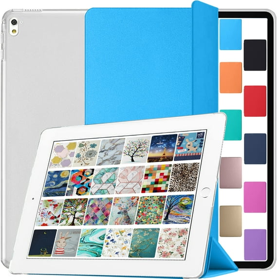 iPad Pro 9.7 inch 2016 Case A1673 MLMP2LL/A MM172LL/A MLMN2LL/A MLMQ2LL/A A1674 A1675 MLMW2LL/A MLMX2LL/A MM192LL/A MLMV2LL/A MLN02LL/A MLMY2LL/A MLN12LL/A MM1A2LL/A MLPW2LL/A MLPY2LL/A - Blue