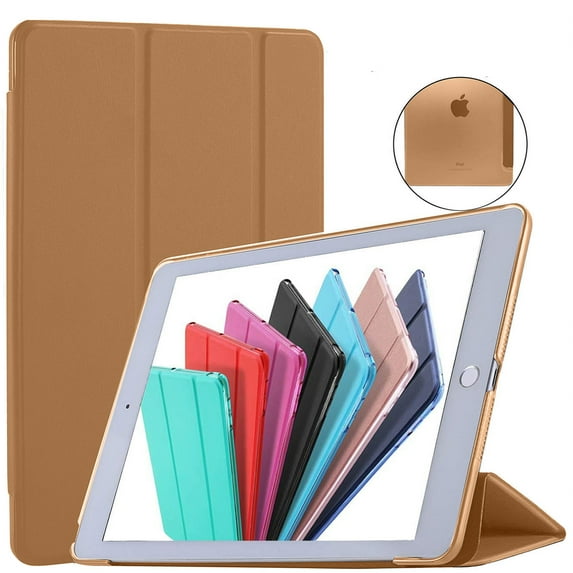 iPad Pro 9.7 inch 2016 Case A1673 MLMP2LL/A MM172LL/A MLMN2LL/A MLMQ2LL/A A1674 A1675 MLMW2LL/A MLMX2LL/A MM192LL/A MLMV2LL/A MLN02LL/A MLMY2LL/A MLN12LL/A MM1A2LL/A MLPX2LL/A MLPW2LL/A - Brown