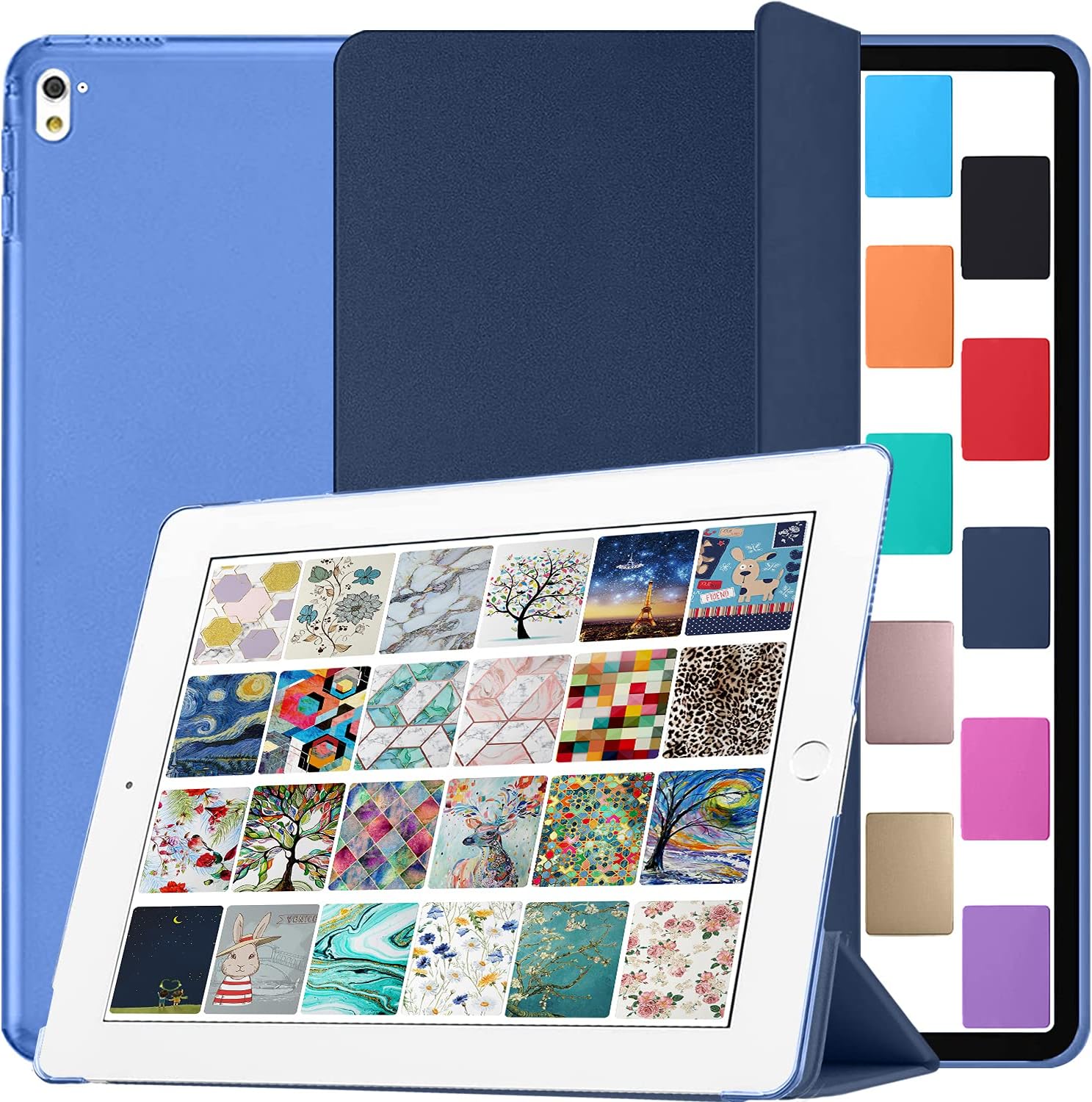 for iPad Pro 9.7 inch 2016 Case A1673 MLMP2LL/A MM172LL/A MLMN2LL/A