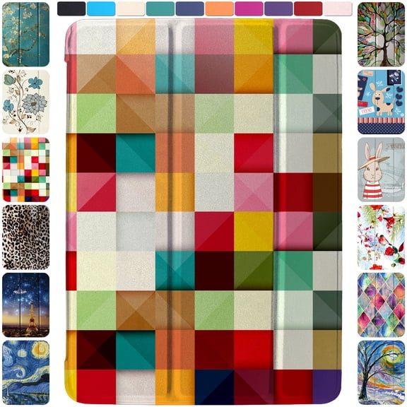 iPad Pro 9.7 inch 2016 Case A1673 MLMP2LL/A MM172LL/A MLMN2LL/A MLMQ2LL/A A1674 A1675 MLMW2LL/A MLMX2LL/A MM192LL/A MLMV2LL/A MLN02LL/A MLN12LL/A MM1A2LL/A MLPX2LL/A MLPW2LL/A MLMY2LL/A - Color Grid