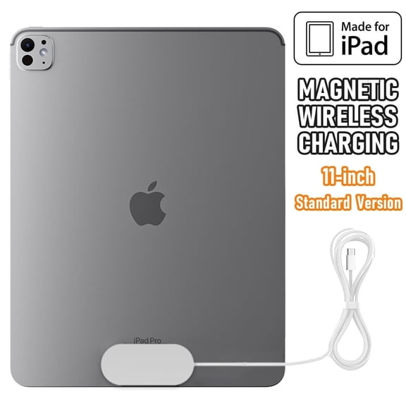 iPad Smart Connector Charger, Magnetic Wireless Charging for iPad Pro 11-inch 1st,2nd,3rd,4th Gen, iPad Air 10.9-in 4th,5th Gen, iPad Air 11-in M2,M3