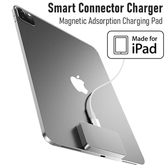 iPad Smart Connector Charger, Mangetic Wireless Charing Pad For Apple iPad Pro 11in 1st/2nd/3rd/4th Gen