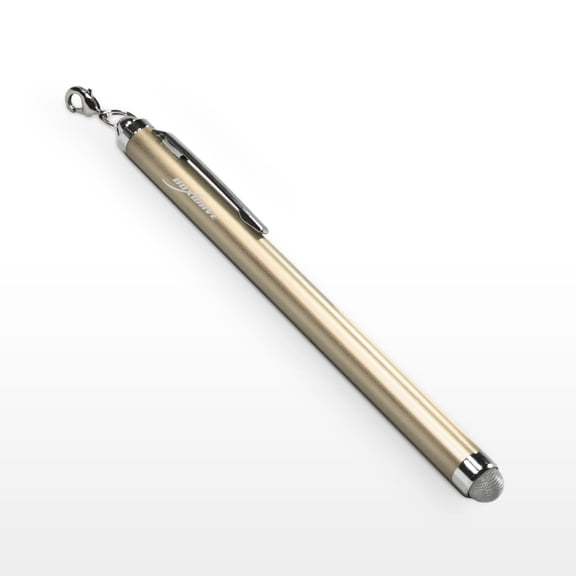 iPad Stylus Pen, BoxWave [EverTouch Capacitive Stylus] Fiber Tip Capacitive Stylus Pen for Apple iPad - Champagne Gold