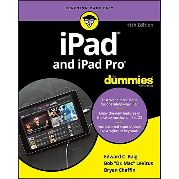 Pre-Owned iPad and iPad Pro for Dummies (Paperback) 1119607973 9781119607977
