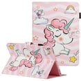 thumbnail image 1 of iPad mini 3 Case, iPad mini 2 Case, Allytech Premium PU Leather Ultra Slim Lightweight Auto Sleep Wake Protective Shockproof Folio Stand Smart Case Cover for Apple iPad mini 1 2 3, Unicorns, 1 of 9