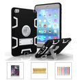 thumbnail image 1 of iPad mini 5 2019 Case, iPad mini 4 Case, Dteck Shockproof Three Layer Hybrid Rugged Heavy Duty Kickstand Anti-Slip Cover with PET Screen Protector For iPad mini 4/mini 5, Black/Gray, 1 of 6