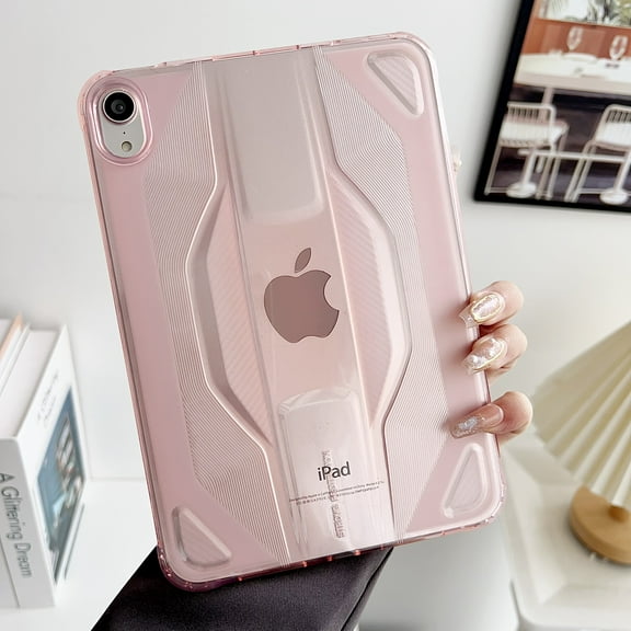 for iPad mini 5/mini 4 Case, Frosted Clear Transparent Shockproof TPU Protective Case Anti-Scratch Anti-Yellowing Lightweight Anti-fingerprint for iPad mini 5/mini 4, Pink