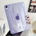 thumbnail image 1 of for iPad mini 5/mini 4 Case, Frosted Clear Transparent Shockproof TPU Protective Case Anti-Scratch Anti-Yellowing Lightweight Anti-fingerprint for iPad mini 5/mini 4, Purple, 1 of 11