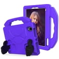 thumbnail image 1 of iPad mini 6 Case 8.3" 2021, Kids Friendly Lightweight Handle Kickstand Shockproof Protective Cover, Purple, 1 of 6