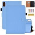 thumbnail image 1 of iPad mini 6 Case, Dteck Flip Case for iPad mini 8.3 inch 2021, Matte PU Leather Wallet Case with Auto Wake Sleep For iPad mini (6th Generation),Blue, 1 of 5
