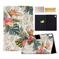 thumbnail image 1 of for iPad mini 6th Gen 8.3" 2021 Case, Pattern PU Leather Full Body Protective Adjustable Stand Cover with Card Pocket Folio Flip Case Cover for iPad mini 6th Gen 8.3" 2021, Golden Pineapple, 1 of 7