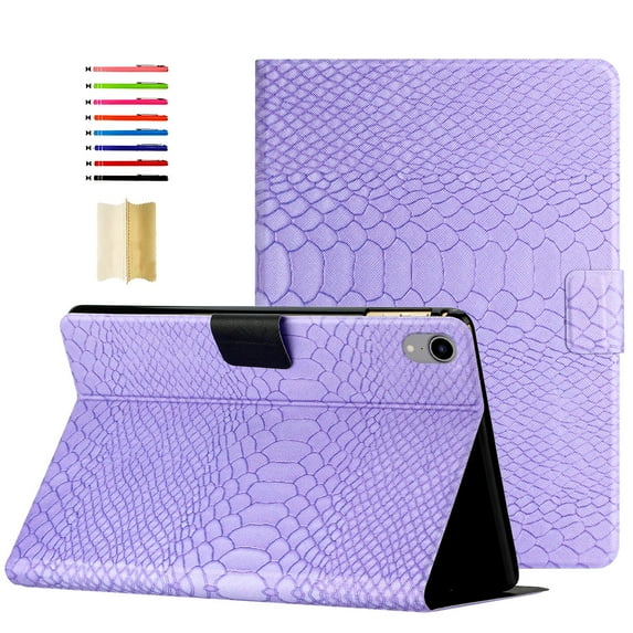for iPad mini 6th Gen 8.3" 2021 Case - Soft PU Leather Stand Folio Case Smart Cover, Auto Sleep/Wake, Multiple Viewing Angles for iPad mini 6th Gen 8.3" 2021,Purple